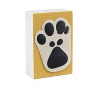 Dog Paw Cigarette Case for Regular King Size 85mm 20 Capacity Push to Open Hard Shell Cigarette Box Portable & Waterproof Cigarettes Case for Men Women Pocket Cigarettes Holder, Cig Accessories