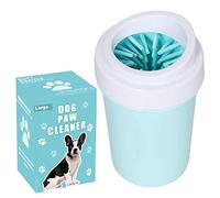 Dog Paw Cleaner for Dogs Large/Petite Paw Washer Easy to Use & Clean Portable Dog Paw Cleaner Cup Dog Foot Washer with Silicone Washers Nice Packing