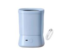 Dog Paw Cleaner, Rechargeable Automatic Pet Foot Washing Cup, Portable Dog Paw Washer with Soft Silicone Brush, 1200mah Muddy Foot Cleaning Machine for Small Medium Large Cats Dogs Blue