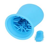Dog Paw Cleaner - Washing Machine, Soft Silicone Bristles, Gentle Cleaning Cup, Quick Sludge Removal Tool, Compact Travel Size, Material, Cleaning Cup For