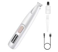 Dog Paw Clipper - 6.3 Inch Electric Grooming Clipper, LED Illuminated Pet Shaver, Rechargeable Buffer Cutter with Fluid Control | Etan Care Instrument