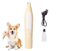 Dog Paw Hair Clippers - Quiet Pad for Dog Paws, Trimmer for Small Dogs and Cats | Rechargeable Electric Cordless Pet Grooming Trimmer Ideal for Sense Pets