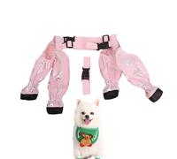 Dog Paw Leggings - Waterproof Dog Shoes, Winter Boots, Sock Replacement for Holding, Adjustable Straps, Flexible Grip Sole, Cosy Outdoor Equipment for Hiking and Walking I