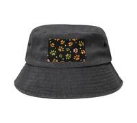 Dog Paw Pattern, Bucket Hat Adult Fisherman's Hat Runner Cap Fisherman Hats Sun Hat
