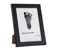 Dog Paw Print Kit - 14.7x10.9x1.2cm Keepsake Frame, Pet Footprint Impression Sets, Handmade Memory Mold | Memorial Paw Casting Kit for Dogs Cats Cherished Home Display Gift Nursery Studio Decor Art