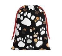 Dog Paw Print Print Eco-Friendly Gift Portable Bags Function Convenient Easy Clean Home Office Kitchen