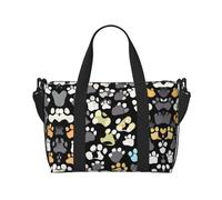 Dog Paw Prints 2-Standard-Scale-2_00x Printingtravel Gym Bag For Tote Bag Carry On Luggage Sport Duffle