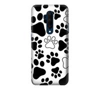 Dog Paw Prints Case Cover For OnePlus 7T Pro