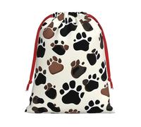 Dog Paw Prints Print Eco-Friendly Gift Portable Bags Function Convenient Easy Clean Home Office Kitchen
