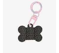 Dog Paw Prints Printing 1 Pc Dog Bone Shape Id Tags Double Sided with Key Ring Craft for Pets