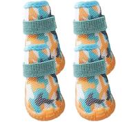 Dog Paw Shoes - Multi-Size All-Season | Breathable Mesh With Elastic Fit, Non-Slip Anti-Wear Sole For Secure Comfort | Keeps Paws Protected On Hot Pavement, Walks & Outdoor Activities