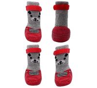 Dog Paw Shoes, Waterproof Dog Shoes, Non-Slip Waterproof Puppy Shoes, Breathable Dog Boots, Dog Paw Protection with Adjustable Strap for Hot Roads and Snowy