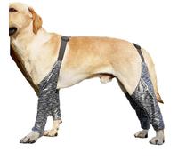 Dog Paw Sleeve,Anti-Amid Sleeves for Dog Paws, Waterproof Dog Stand, Adjustable Dog Support, Joint Wrap, Bandages to Stop Wounds in the Dog