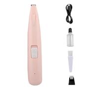 Dog Paw Trimmer, Dog Paw Trimmer With Led, Low Noise Powerful Cat Paw Trimmer Cordless Handheld Portable Usb Pet Paw Trimmer For Home,Dog Paw Shaver(Pink)