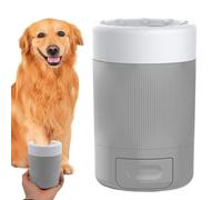 Dog Paw Washer Cup - 5.7 Inches ABS Portable Cleaner, Automatic Pet Foot Washer | Reusable Dog Paw Cleanerr, Soft Brush Grooming Cup, Mud Cleanerr Tool For Small Medium Large Dogs Home Travel Use