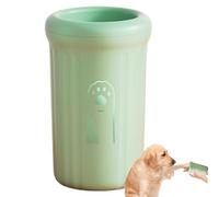 Dog Paw Washer, Pet Muddy Foot Cleaning Cup, Portable Soft Bristle & Detachable Paw Washer, Gentle and Effective, Ideal for Small to Large Breeds, Daily Grooming