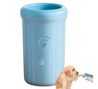 Dog Paw Washer, Pet Muddy Foot Cleaning Cup, Portable Soft Bristle & Detachable Paw Washer, Gentle and Effective, Ideal for Small to Large Breeds, Daily Grooming