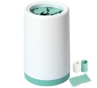 Dog Paw Washing Cup, Leakproof Feet Washer Muddy Foot Cleaner, Foot Cleaning Machine, Deep Cleaning Soft Dog Brushes for Effective Dirt Removal