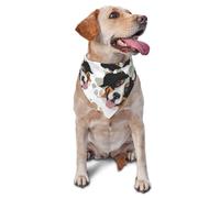 Dog Paws Bernese Mountain DogDog Bandanas Cat Puppy Scarfs Washable Pet Handkerchief