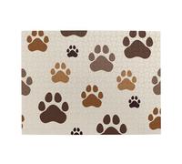 Dog Paws Print (2) Adults 500 Pieces Puzzles-Jigsaw Wooden Puzzle for Adults Elderly