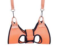 Dog pedicure hammock, cat carrier, ergonomic harness, the dog grooming hammock is designed for ergonomic support in pet care at home or in a veterinary clinic