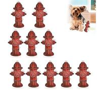 Dog Pee Post Guide Paper, Fire Hydrant for Dogs to Pee On, Dog Fire Hydrant PeePost for Potty Training, 7.5 x 4.3in HydrantPost Paper Card for SmallDog, Puppies Dogs Potty PeeTraining Pad Guide