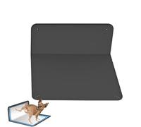 Dog Pee Tray - Anti-Spill L-Shaped Pet Litter Tray | Puppy Training Potty - Suitable for Small Dogs and Cats Outdoor Car Travel and Awakening
