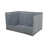 Dog Pee Tray - Waterproof High Wall Construction, Portable Pad Holder Litter Box | For Balcony Porch Patio Apartment Living Room Outdoor Use Simplifying Cleaning Maintenance Containing Odor Contr