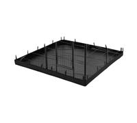 Dog Pen Protective Mat | Easy To Clean Waterproof Pet Playpen Floor Liner | Heavy Duty Woven Blanket - Leak Proof Washable Puppy Whelping Box Pad, Indoor Outdoor Dog Cage Crate Ground Guard Rug | Dark