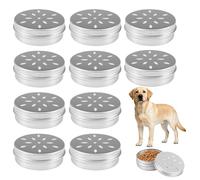 Dog Perfume Training Jars - 60ml Jars with Hollow Lids, 10 Pieces Pet Odor Detection Training Tool | Education Box For C