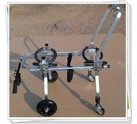 Dog Pet Wheelchair, Dog Wheelchair Pet Scooter Quadriplegic Assisted Vehicle Forelimb Disabled 4-Wheeler disabled dog Rehabilitation Wheelchair For Cat Dogs Dog Pet Stroller (X)