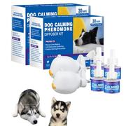 Dog Pheromone Diffuser (Cat Pheromone Diffuser) Say Goodbye to Fighting and Hissing, Say Goodbye to Urine Marking (dog, 2 boxes)