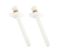 Dog Pill Shooter 2 Pieces Pet Piller Pill Dispenser for Large Dogs Handy Pill Gun for Medium to Large Breed Up to 45 Pounds (White Pill Popper 2 Pcs)