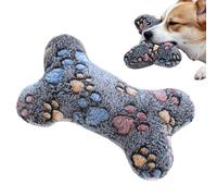 Dog Pillow for Bone Shape Neck Support Pet Toy | Puppy Teething Pillow for Small Medium Cats Kittens | Plush Cotton, 9.5x5.5x1.6 in, 70g, Cuddling Sleeping, Soothing Comfort, Calm Rest