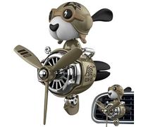 Dog Pilot Car Air Freshener - Car Air Freshener, Novelty Diffuser | Funny Dog Accessory, Effective Long Lasting Auto Eliminator, Effortless Freshness, Enhanced Driving Smell, Silicone Clip