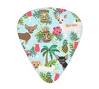 Dog Pineapple Guitar Paddle 12 Pack Guitar Pickup Suitable For Playing Acoustic Guitars, Electric Guitars, Etc.