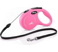 Dog Pink Cord Leash Flexi New Classic Various Sizes