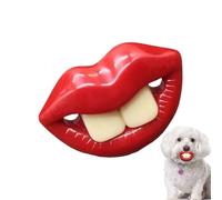 Dog Pitpifier for Small Pet, Dog Kick Chew Toy | Dog Pacifier Funny Color Dog Toy Red | Soft Oral Health Care Pet Teething for a ca