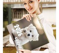 Dog Planner 2026 - Puppy Almanac Large Grid Organizer | Workplace Vacation Preparation Organizational Structure Guide, Goal Tracking, Activity Planning