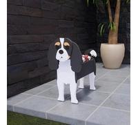 Dog Planter Plant Pot,Animal Flower Planter Pot for Garden Decoration,Storage Container Dog Planters,Handmade Planter for Garden Flower Cactus Office Home Decor Gift (Cavalier King Charles Spaniel)