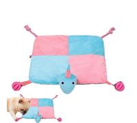Dog Play Mat, Interactive Squeaky Carpet Toy, Entertaining Treat Puzzle Game, Boredom Relief Feeding Mat Portable Compact Versatile Ideal for Puppies and Small Dogs