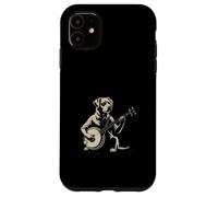 Dog Playing Banjo Bluegrass Country Music Case for iPhone 11