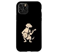 Dog Playing Banjo Bluegrass Country Music Case for iPhone 11 Pro