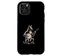 Dog Playing Banjo Bluegrass Country Music Case for iPhone 11 Pro