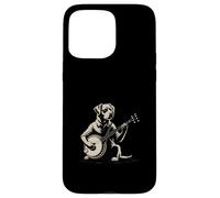 Dog Playing Banjo Bluegrass Country Music Case for iPhone 15 Pro Max