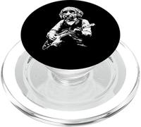 Dog Playing Guitar Design PopSockets PopGrip for MagSafe