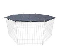 Dog Playpen Cover - Panels Regular Octagon Exercise Pet Playpens, Dogs Pen Top | Portable Foldable Mesh Fabric Covers, Washable Sun Shade Rain Protection, Fits 8 Puppy for Outdoor and Indoor Use
