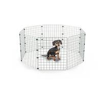 Dog Playpen - Exercise Pen Portable Puppy Play Pen Pet Exercise Multiple Build Playpen, Dog Pen, Foldable Puppy Pen For Indoor/Outdoor, Run Cage, 50cm Wide Panels
