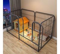 Dog Playpen - Playpen for Dogs,dog Playpens Large in Pet Supplies Heavy Duty Puppy Play Pen Pet for Dogs Cat Indoor/Outdoor,6 Panel FANDIAO