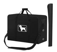 Dog Playpen Storage Bag, Fits 32" H 8 Panels and 9 Stakes,Dog Fence Travel Bag for Foldable Exercise Pet Playpen, with Shoulder, Waterproof Tear Resistant 600D Oxford Fabric, Designed for RV Trips